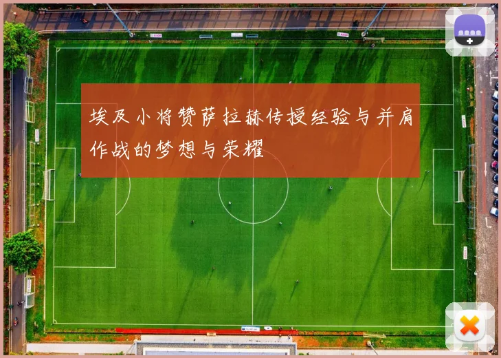 埃及小将赞萨拉赫传授经验与并肩作战的梦想与荣耀
