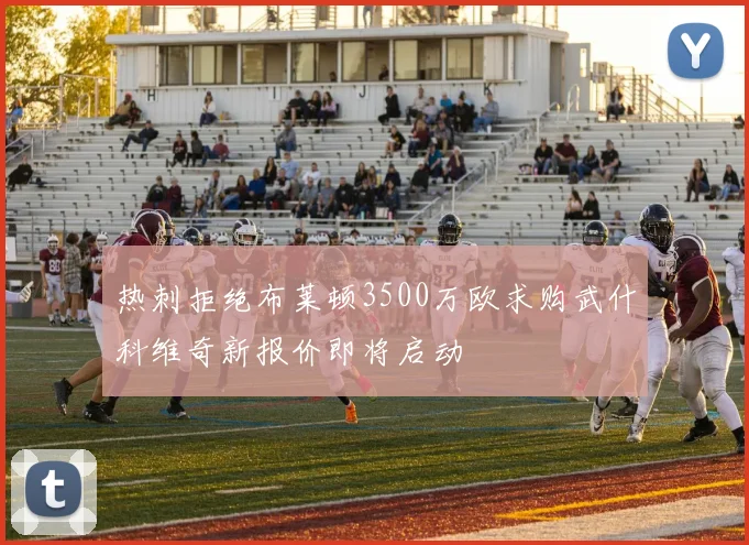 热刺拒绝布莱顿3500万欧求购武什科维奇新报价即将启动